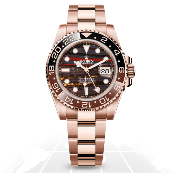Rolex GMT-Master II "Root Beer" "Tiger Iron" 126715CHNR