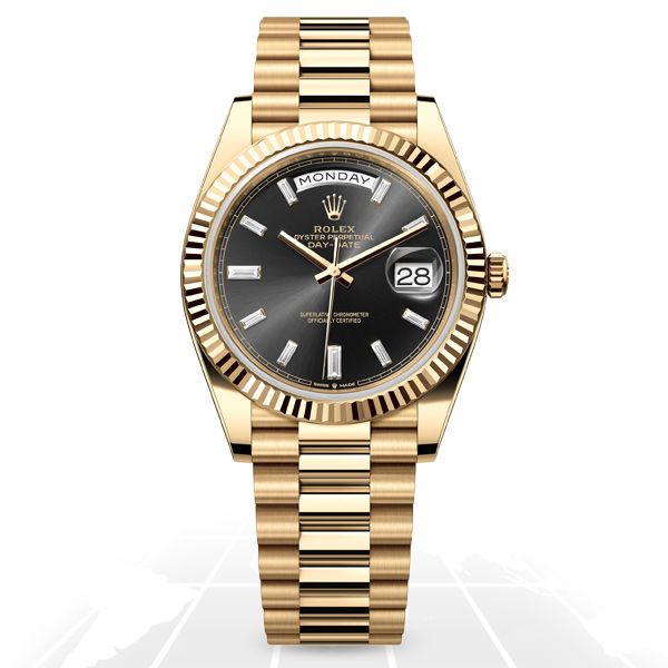 Rolex Day-Date 40 "Baguette" 228238