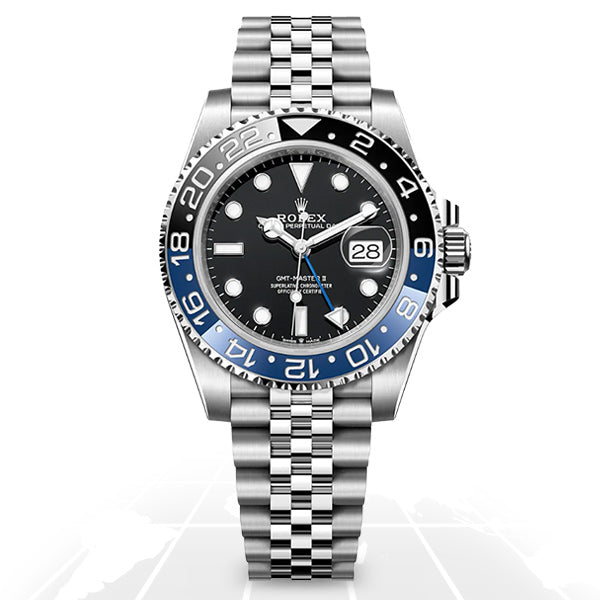 Rolex	GMT-Master II «Batgirl»	126710BLNR