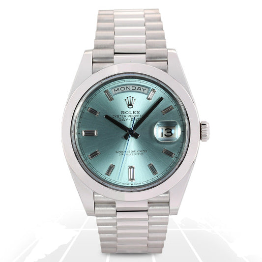 Rolex Day-Date 40 „Baguette“ 228206