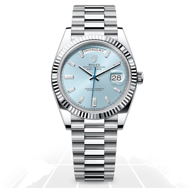 Rolex	Day-Date 40 „Baguette“ 228236