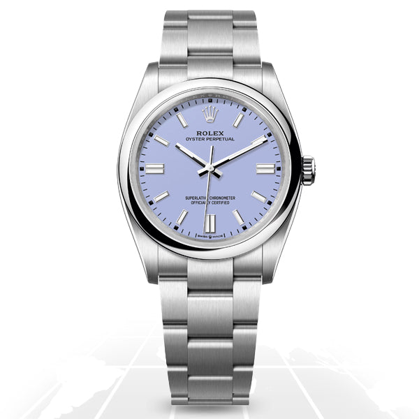 Rolex	Oyster Perpetual 36 „Lavender“	126000