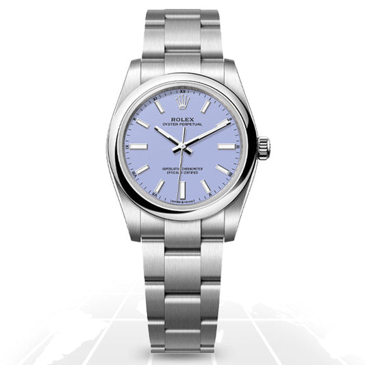 Rolex	Oyster Perpetual 34 «Lavanda»	124200