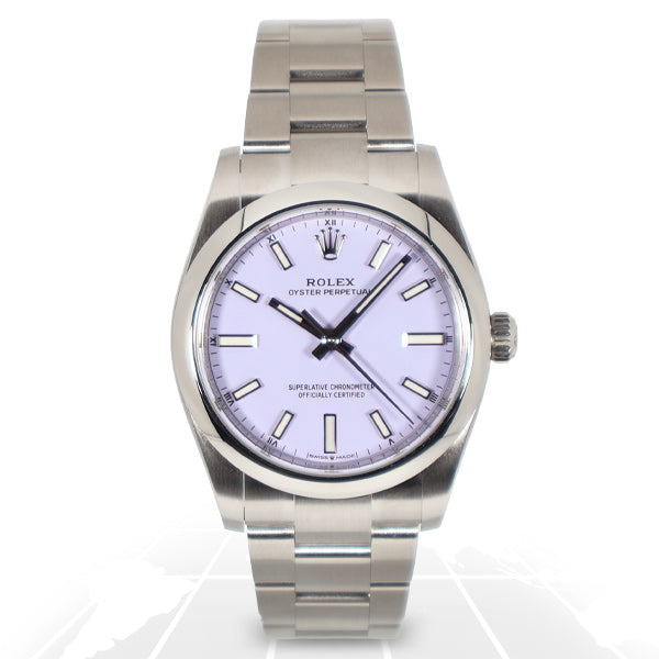 Rolex Oyster Perpetual 34 “Lavender” 124200