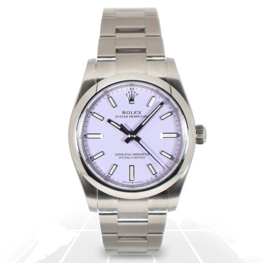 Rolex Oyster Perpetual 34 “Lavender” 124200